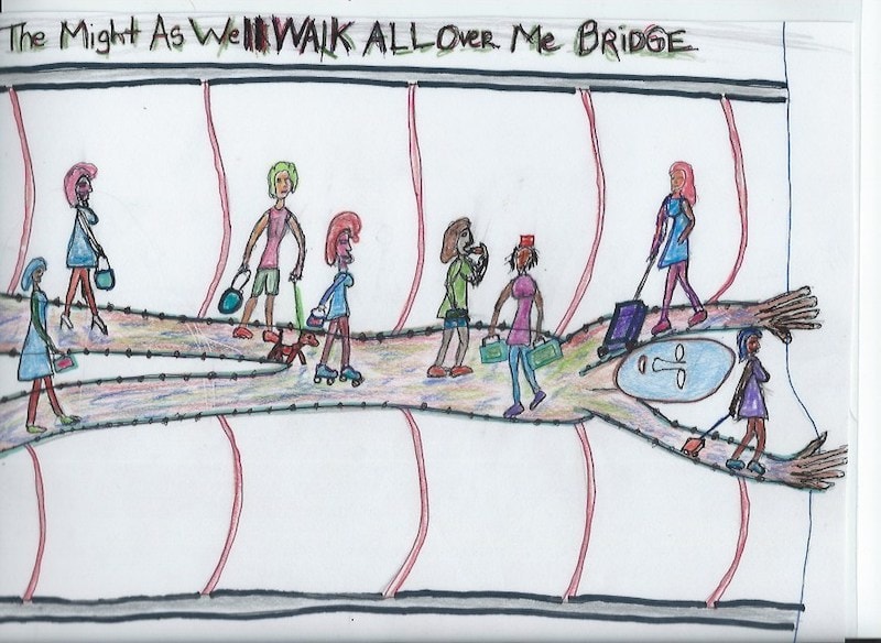 The Might As Well Walk All Over Me Bridge